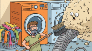 cleaning dryer vent hoses and ducts
